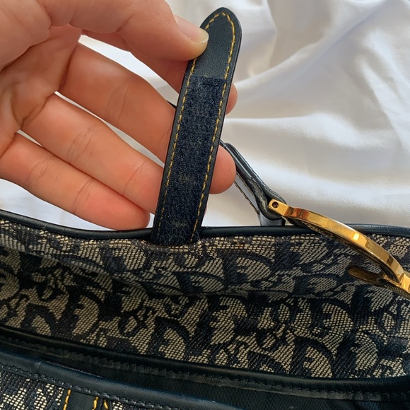 Dior Vintage Oblique Medium Saddle Bag - Picture 11 of 16